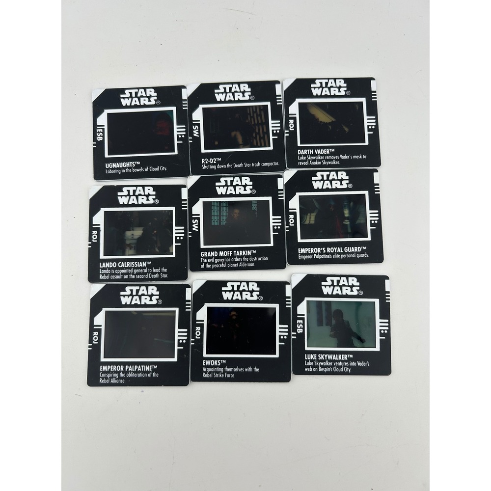 VNTG‎ Star Wars Kenner Micro Collection Slides 1997